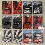 Mini GT Nissan GT-R R35 35GT-RR LBWK, Nismo, Advan, Motul # 68, 75, 124, 145, 311, 327, 336, 345, 38