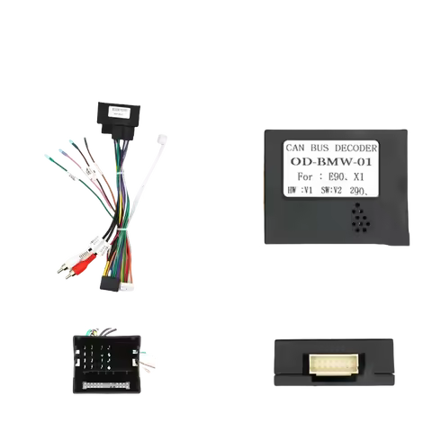 Canbus Box Decoder OUDI-BWM-01 For For BMW E90/E92/E93/X1 E84 /E88/E82/E81/E87 Wiring Harness Power