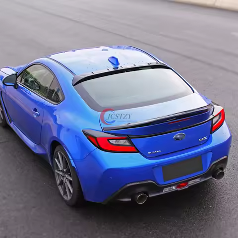 For TOYOTA ZA86 GR86 For Subaru BRZ 2021 ABS UNPAINTED /GLOSSY BLACK Roof Spoiler REAR WING TRUNK LI