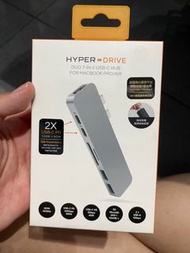 二手有盒- HyperDrive-7-in-2usb-C-Hub太空灰