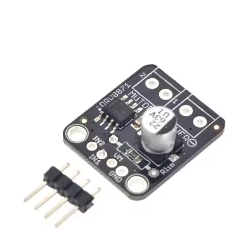 DRV8871 Brushed DC Motor Driver Board H-Bridge 6.5V-45V PWM Controller Module 3.6A Current Sense for