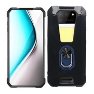 Unihertz 8849 TANK 3 Pro / Tank3 Case TPU Silicon Cover Magnetic Phone Holder Finger Ring Holder Fas