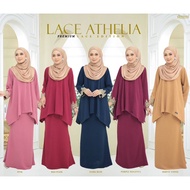 BAJU KURUNG SULAM LACE ATHELIA By Dmimi Collection Sulam Edition Moden dan trendy saiz SS to 2XL