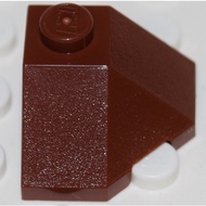 [1 Piece] LEGO Bricks and Tiles 2x2x1 Slope 45, Earth Brown ID 6266770 13548