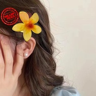 Cute Egg Flower Duck Bill Clip 6cm Bauhinia Flower Flower Clip Pink Clip Side Bangs Hairpin M1c9