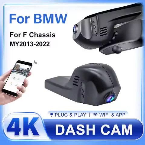New 4K 2160P Car DVR Dash Cam Camera For BMW X3 F25 X5 F15 X1 F48 X4 X6 X7 M 1 3 5 7 Series F20 F30 