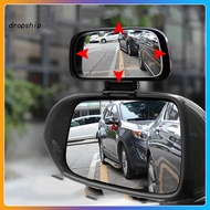 DRO_ Easy Installation Blind Spot Mirror Car Blind Spot Mirror Universal Adjustable Side Rearview Bl