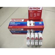 CHY Gem - MCB Domae DUTRON 1 Phase CIRCUIT BREAKER C25A 25A 25 Ampere SNI
