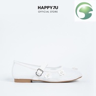 AH2 HAPPY2U Kasut Wanita Flower Mesh Ballerina Flats