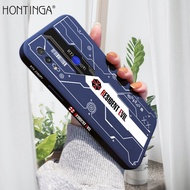 Hontinga เคสโทรศัพท์สำหรับ Xiaomi Redmi Note 7 Note7 Proเคสโทรศัพท์ซิลิโคนนิ่มทรงสี่เหลี่ยมแบบดั้งเดิมเคสยางนิ่มคลุมรอบเครื่องป้องกันกล้องเคสด้านหลังเคสใส่โทรศัพท์แบบนิ่มสำหรับเด็กผู้ชาย