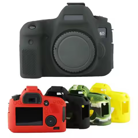 Silicone Case For Canon Eos 6D / 6D2 / 6D Mark II Camera Rubber Cover Skin Case