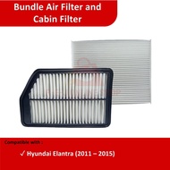 Bundle Air Filter and Cabin Filter for Hyundai Elantra (2011 - 2015)
