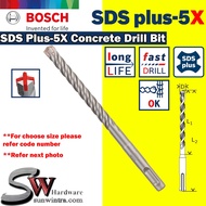 Bosch SDS Plus-5X 4 Flutes Concrete Drill Bit Drill Bit Set (Different Size Available 5mm - 14mm).