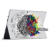 Sticker Microsoft Surface Go 3 Surface Pro 8 7 6 5 4 3 2 X RT 2 1 Back Laptop 3 Skin with Edge Stickers Tablet Film Cartoon Anti-fingerprint Anti-scratch Waterproof HD Printing