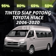 Tinted Van Toyota Hiace Standard Size / Tinted Hiace / Tint Hiace  / Tinted Toyota / Tinted Van / Ti