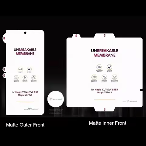 0.15mm UnBreakable Membrane Inner Outer Front Hydrogel Film for Honor Magic V3 Vs3 V2 Vs2 RSR HD Mat