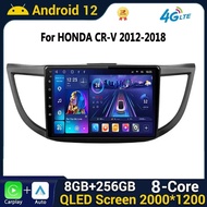 for Honda CRV CR-V 4 RM RE 2012-2016 Android Car Radio Multimedia Multimedia Video Player 2din Carpl