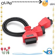 OLINI OBD2 Cable Adapter, Brass Rubber 12+8 Cable Adapter, Main Test Cable 12+8 Programming Obd2 Ada