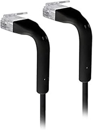 Ubiquiti UniFi Ethernet Patch Cable, 0.3 meter Length, Black