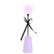 NO Jiuai SM Bow Feather Shot Black Adult Sex Couple Teasing Props Alternative Flirting Toys