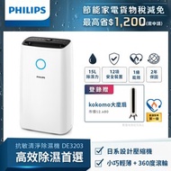 [特價]【Philips】15公升一級能效除溼機 (DE3203)