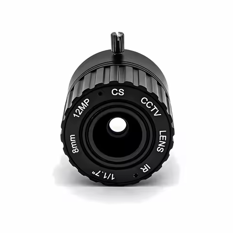 WGWK 12MP 8mm Lens Fixed CS Lens 1/1.7 Inch Aperture For 4K IP CCTV Box F1.8 Image Format HD Camera 