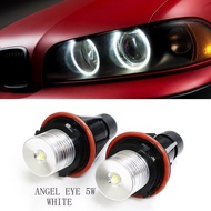 2 * Angle Eye Lights For BMW + Connector Cables For BMW E39 E60 E63 E64 E53 5 6