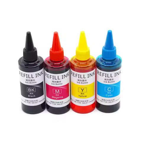 4Color 100ML Dye Ink for HP932 933 for HP OfficeJet 6100 6600 6700 7110 7612 7610 7510 Printer