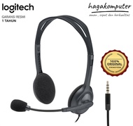 Logitech H111 Stereo Headset With Mic Headphone Earphone