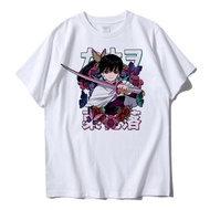 Rui Kagero Shino Demon Slayer Breath Of Flowers Short Sleeve T-shirt