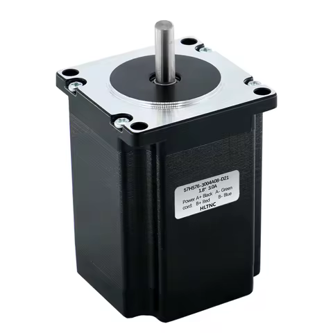 HLTNC 57mm 3a Nema 23 4 wire 2 phase Stepper motor 82mm length 2.2 N.m torque 315Oz-in Nema23 engine