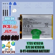 Compatible For Vivo Y73s V2031A S7e 5G V2031 2031 B-P7 4100mAh Battery Bateri Batery Batteri