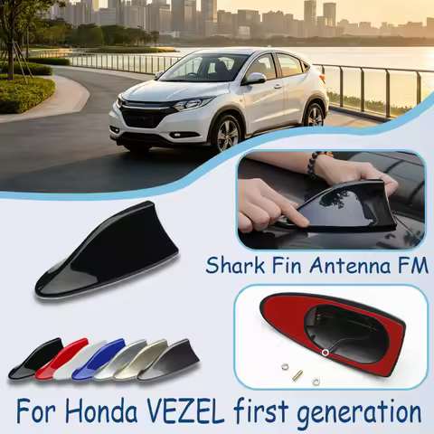 For Honda VEZEL (1st Gen) – Shark Fin Antenna, FM Signal Booster, Waterproof Radio Antenna, FM/AM Su