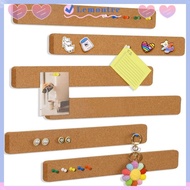 LEMONTRE Self Adhesive Cork Board, Cork Material Frameless Pushpin Cork Board, Multifunctional Self 