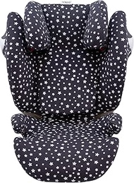 JANABEBE Car Seat Cover Compatible with Cybex Solution M and Pallas B - Fix (Winter Sky)