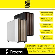 FRACTAL DESIGN NORTH XL ATX PC Case Mesh/Tempered Glass White/Black