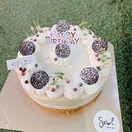 焦糖oreo慕斯蛋糕 可宅配 生日蛋糕 蛋糕 鑠甜點 客製化
