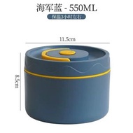 不鏽鋼保溫飯盒圓形學生便攜餐盒可微波爐雙層便當盒