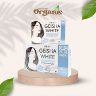 GEISHA WHITE Fresh Extra Moisture Skin Brightening Bar Collagen Soap Whitening Glutathione Face Body