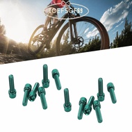 IOEFSGF69 12PCS Bike Stem Bolts, Steel Alloy M5x18mm Bicycle Stem Screws, Durable High Strength Hex 
