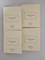 Jo Malone 📌$35 each 1.5ml perfume sample x4✅️Beach Blossom, Wild Bluebel, Frangipani Flower 雞蛋花古龍水, 