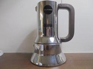 ALESSI 9090 6人份 第一代 不生銹 經典 絕版 摩卡咖啡壺 (#115) 送萬用爐架