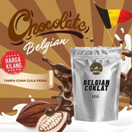 【Zembeauty Mall】1KG BELGIAN CHOCOLATE Direct Kilang Tanpa Gula Perai Minuman Koko Chocolate Drink co