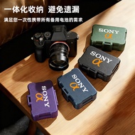 Camera Battery Case Storage Holder with SD Card Slot for Sony Sony NP-FZ100