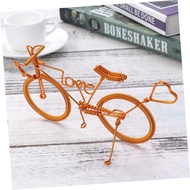 Vintage Metal Car Model Decor Car Decorative Ornament Iron Tricycle Doll Desktop Decoration Miniatur