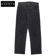Levi's 505 denim pants, overdyed black, Circle R, made in USA, cotton, men's bottoms, 90's, W31 x L3