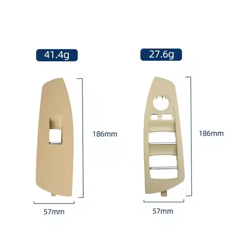 Upgraded Car Interior Front Door Window Control Lifter Switch Cover Panel Trim For BMW 7 Series F01 