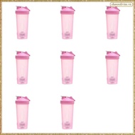 [K O G X] 8X Shaker Cup Sports Portable Convenient Stirring Cup 600Ml Plastic Shakers Bottle Adults 