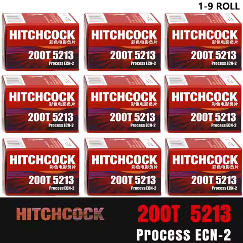 135 Film HITCHCOCK 5213（200T) ISO Color Negative 36 Sheets ECN-2 135 Film Vision3 36EXP For Kodak H3