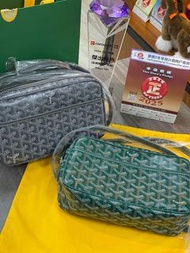 全新 Goyard 相機袋 cap vert pm bag